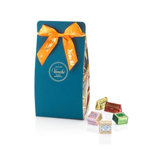 Venchi – Murrine Kollektion – Geschenkbox mit sortierten Cremino-und Gianduiotti-Pralinen, 411 g – Mit IGP-Piemont Haselnuss – Geschenkidee – Gluteinfrei Venchi – Murrine Kollektion – Geschenkbox mit sortierten Cremino-und Gianduiotti-Pralinen, 411 g – Mit IGP-Piemont Haselnuss – Geschenkidee – Gluteinfrei von Venchi