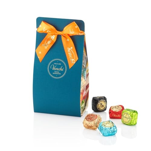 Venchi – Murrine-Kollektion – Geschenkbox mit sortierten Pralinen, 419 g – Ikonisch – Geschenkidee – Gluteinfrei Venchi – Murrine-Kollektion – Geschenkbox mit sortierten Pralinen, 419 g – Ikonisch – Geschenkidee – Gluteinfrei von Venchi