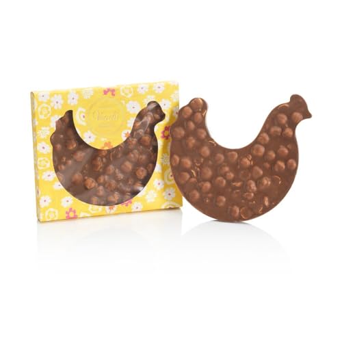 Venchi – Osterkollektion – Brutto&Buono in Form eines Huhns, Haselnuss Milch, Mit "Piemont-Haselnüss", Glutenfrei, 160 gr, Geschenkidee Venchi – Osterkollektion – Brutto&Buono in Form eines Huhns, Haselnuss Milch, Mit "Piemont-Haselnüss", Glutenfrei, 160 gr, Geschenkidee von Venchi