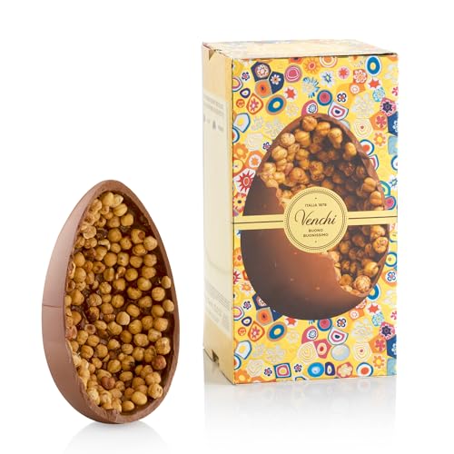Venchi - Schokoladenei, Milchschokoladengeschmack, mit Ganzen "Piemont-Haselnüss", mit Überraschung, Glutenfrei, 1 kg, Osterkollektion, Geschenkidee Venchi - Schokoladenei, Milchschokoladengeschmack, mit Ganzen "Piemont-Haselnüss", mit Überraschung, Glutenfrei, 1 kg, Osterkollektion, Geschenkidee von Venchi