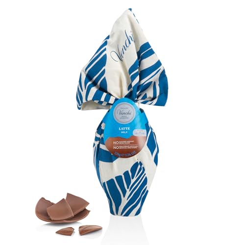 Venchi - Schokoladenei, Milchschokoladengeschmack, mit Überraschung, NO Addedd Sugar, Glutenfrei, 220 gr, Osterkollektion, Geschenkidee Venchi - Schokoladenei, Milchschokoladengeschmack, mit Überraschung, NO Addedd Sugar, Glutenfrei, 220 gr, Osterkollektion, Geschenkidee von Venchi
