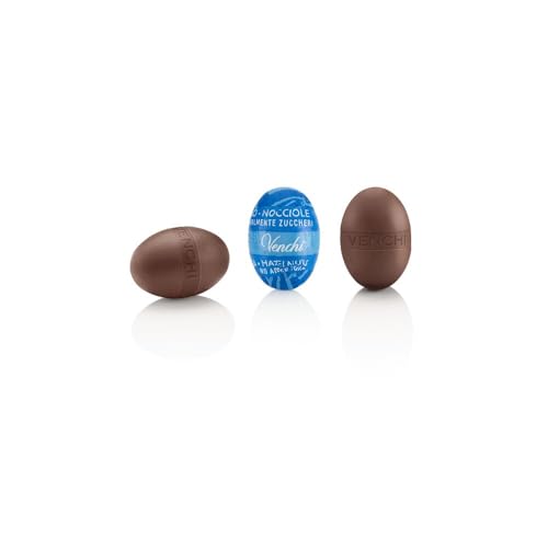Venchi - Schokoladeneier, 1 Kg, Milchschokoladengeschmack, Gefüllt mit Dunkler Gianduia-Creme mit "Piemont-Haselnüss", Ohne Zuckerzusatz, Glutenfrei, Osterkollektion, Geschenkidee Venchi - Schokoladeneier, 1 Kg, Milchschokoladengeschmack, Gefüllt mit Dunkler Gianduia-Creme mit "Piemont-Haselnüss", Ohne Zuckerzusatz, Glutenfrei, Osterkollektion, Geschenkidee von Venchi