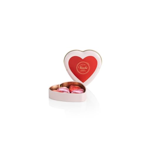 Venchi - Valentinstagskollektion- Herzförmige Dose mit Milch und extra Zartbitterpralinen 75%, 48 g - Geschenkidee - Glutenfrei Venchi - Valentinstagskollektion- Herzförmige Dose mit Milch und extra Zartbitterpralinen 75%, 48 g - Geschenkidee - Glutenfrei von Venchi