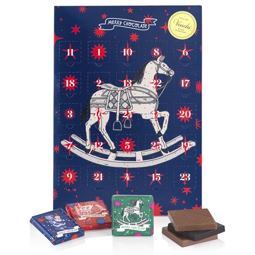 Venchi – Weihnachtskollektion – Adventskalender, 181 g - 25 Vollmilch- und Bitter-Pralinen - Geschenkidee - Glutenfrei Venchi – Weihnachtskollektion – Adventskalender, 181 g - 25 Vollmilch- und Bitter-Pralinen - Geschenkidee - Glutenfrei von Venchi