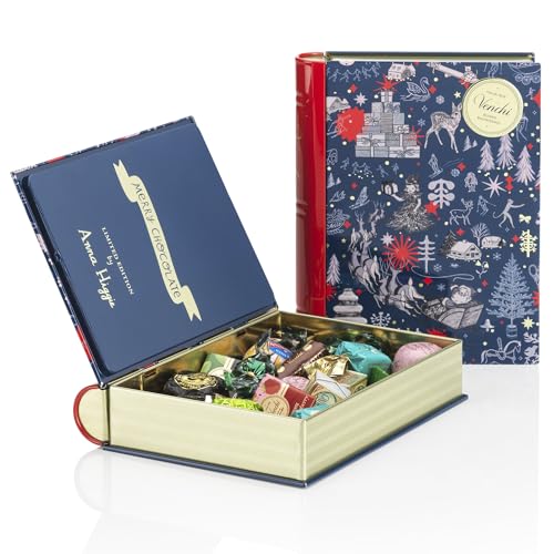Venchi – Weihnachtskollektion – Maxi-Geschenkbuch mit verschiedenen Pralinen, 355 g – Geschenkidee – Glutenfrei Venchi – Weihnachtskollektion – Maxi-Geschenkbuch mit verschiedenen Pralinen, 355 g – Geschenkidee – Glutenfrei von Venchi