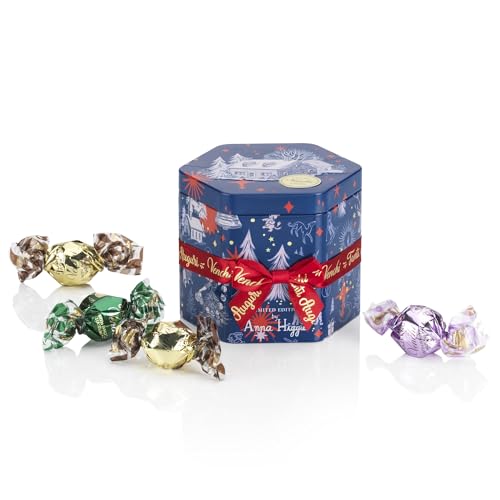 Venchi – Weihnachtskollektion – Sechseckige Geschenkdose mit verschiedenen Perlen-Pralinen, 148 g – Geschenkidee – Glutenfrei Venchi – Weihnachtskollektion – Sechseckige Geschenkdose mit verschiedenen Perlen-Pralinen, 148 g – Geschenkidee – Glutenfrei von Venchi