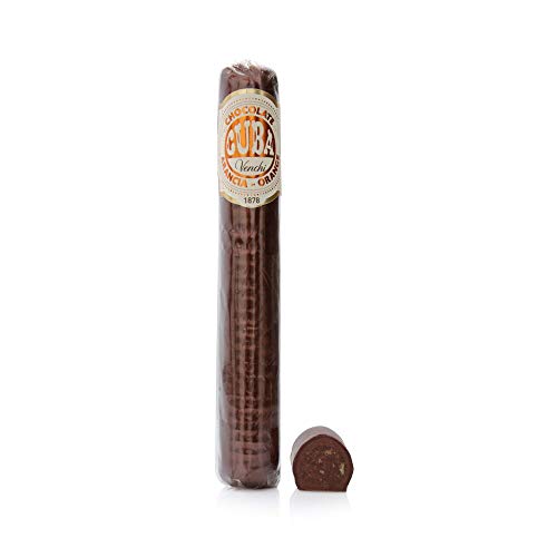 Venchi Zigarre aus Zartbitterschokolade mit Orangenschale 100 g Venchi Zigarre aus Zartbitterschokolade mit Orangenschale 100 g von Venchi