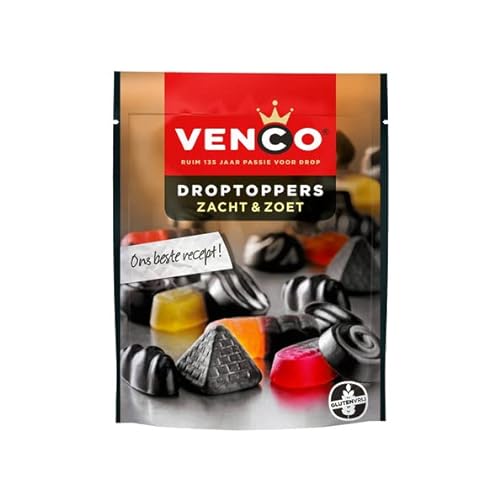 Venco Droptoppers weich-süß - 10 Beutel x 210 Gramm von Venco