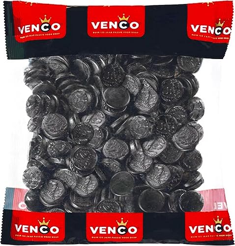 Venco - Liquorice Coins (Muntendrop) - 1kg von Venco