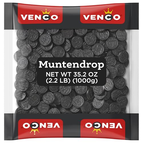 Venco - Liquorice Coins (Muntendrop) - 1kg von Venco