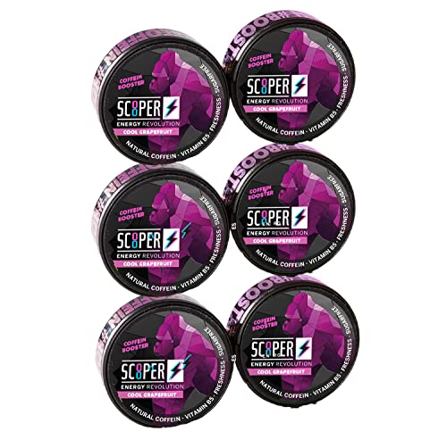 Scooper Energy | 1 Gratis Scooper Dose | Mix deine eigene SCOOPER Box | + BMB Duftbaum (6x Ice Grapefruit + 1 Gratis) von Vendigo