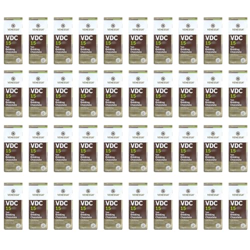 Venessa VDC 15 Trinkschokolade 40 x 1kg mit feinstem Aroma, 15% Premium Kakao/Milchanteil, Kakaopulver für Unternehmen, Gasthäuser, Restaurants, Hotels, alle Vending geeignet von Venessa