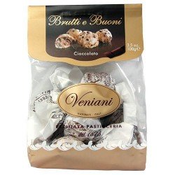 Veniani Brutti e Buoni Baiser-Gebäck mit Schokolade 100 g von Veniani