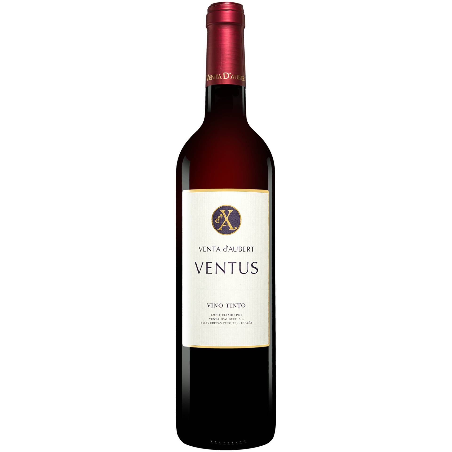 Venta d'Aubert »Ventus« 2016  0.75L 14% Vol. Rotwein Trocken aus Spanien von Venta d'Aubert