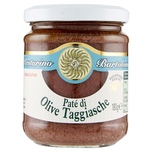 Oliven-Paste, schwarz, aus Taggiasca-Oliven, Venturino, 180g Oliven-Paste, schwarz, aus Taggiasca-Oliven, Venturino, 180g von Frantoio Venturino