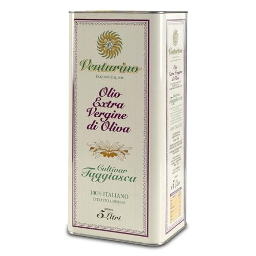 Venturino Olivenöl Extra Vergine, 100% Taggiasca Oliven, 5 l von Venturino