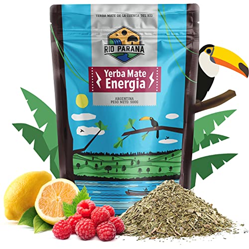 Rio Parana Energia 0,5kg | Anregender Mate Tee | Mate Tee mit Zweigen und Staub | Guarana, Zitronengras | Rauchgetrockneter Mate Tee | Natürliche Anregung | Mate Tee aus Argentinien | 500g Rio Parana Energia 0,5kg | Anregender Mate Tee | Mate Tee mit Zweigen und Staub | Guarana, Zitronengras | Rauchgetrockneter Mate Tee | Natürliche Anregung | Mate Tee aus Argentinien | 500g von Venusti sp. Z o.o.