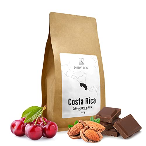 Mary Rose Bohnenkaffee Costa Rica San Rafael | Costa Rica Spezialitätenkaffee | Omniroast | Costa Rica | Frisch gerösteter Kaffee | 400g von Venusti sp. z o.o.