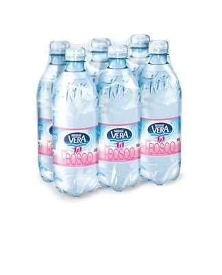 24 Flaschen mit 0,50 l Fassungsvermögen aus echtem Wasser von Vera