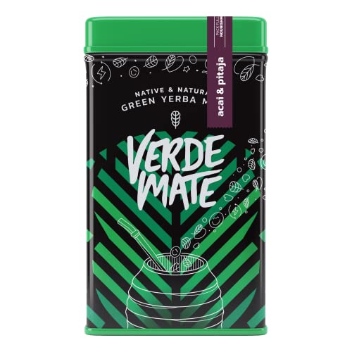 Yerbera – Dose mit Verde Mate Green Acai & Pitaja 0,5kg von Verde mate