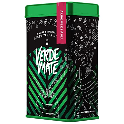 Yerbera – Dose mit Verde Mate Green Very Strawberry 0,5kg von Verde mate
