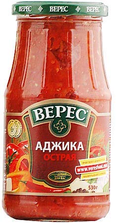 Veres Adzhika scharf 530g Barbequesauce Marinade Аджика острая 530г Veres Adzhika scharf 530g Barbequesauce Marinade Аджика острая 530г von Veres