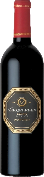 Vergelegen Merlot Reserve Jg. 2017 16 Monate in französischer Eiche gereift von Vergelegen