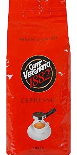 Caffè Vergnano 1882 Espresso Ganze Bohnen, 3er Pack (3 x 1 kg) von Caffè Vergnano 1882
