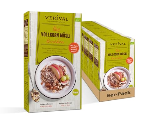 Verival Bircher Vollkorn Müsli|6x375g von Verival