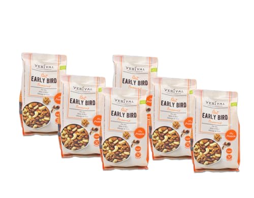 Verival Für Nussmix Early Bird - Bio, 3er Pack (3 x 150 g Beutel) - Bio von Verival