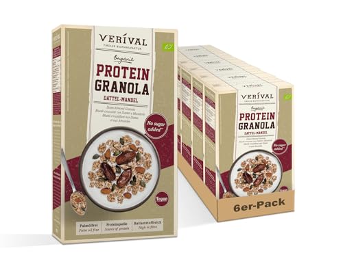 Verival Protein Granola Dattel-Mandel| 6x325g von Verival