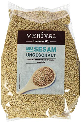 Verival Sesam ungeschält - Bio, 6er Pack (6 x 250 g Beutel) - Bio von Verival