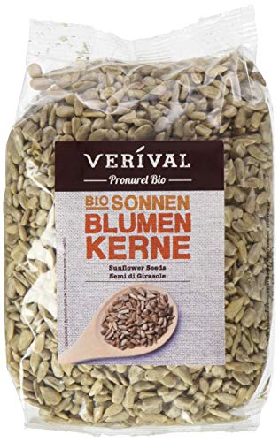 Verival Sonnenblumenkerne - Bio, 6er Pack (6 x 250 g Beutel) - Bio von Verival