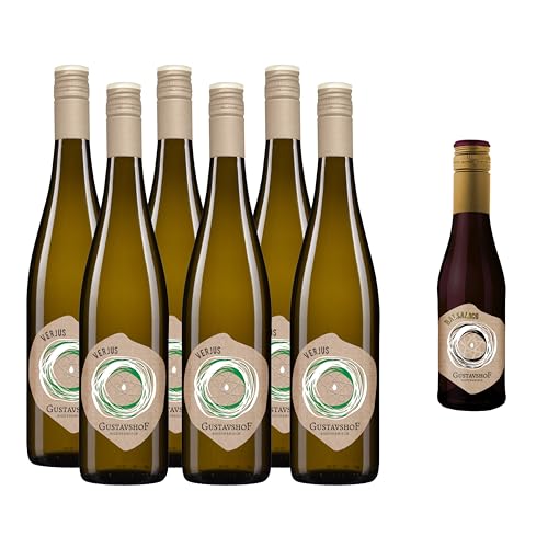 Verjus (6x 0,73l) Demeter Würzmittel aus grünen Trauben inkl. gratis Balsamico Essig von Verjus