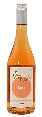Verjus Frizzante Rosa Frizz 0,75l - alkoholfrei und histaminfrei von Verjus