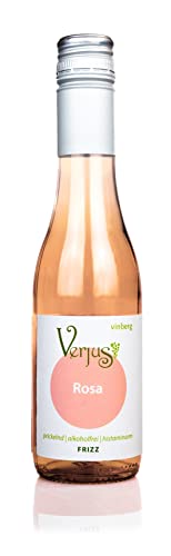 Verjus Frizzante Rosa Frizz Piccolo 6 x 0,2l - alkoholfrei und histaminfrei von Verjus