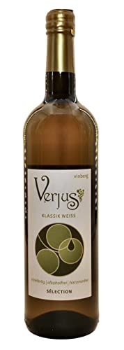 Verjus Selection Klassik weiss 0,75l - alkoholfrei und histaminfrei von Verjus