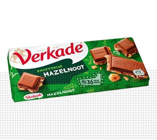 Verkade | Chocolade hazelnoot | Melk | 10 stuks Verkade | Chocolade hazelnoot | Melk | 10 stuks von Verkade