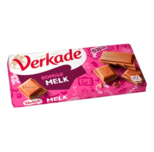 Verkade Schokolade | Vollmilchschokoladenriegel | Holländische Schokolade | Holländische Süßigkeiten | 12 Pack | 1332 Gram Total von Verkade
