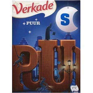 Verkade Schokoladen Buchstaben 10x 135g (Zartbitter Schokolade) von Verkade