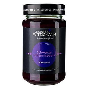 Veronique Witzigmann Schwarze Johannisbeere - Fruchtaufstrich, 225g von Veronique Witzigmann