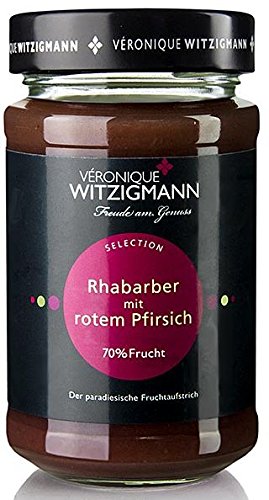 Rhabarber mit rotem Pfirsich 225 g | Witzigmann V. von Véronique Witzigmann