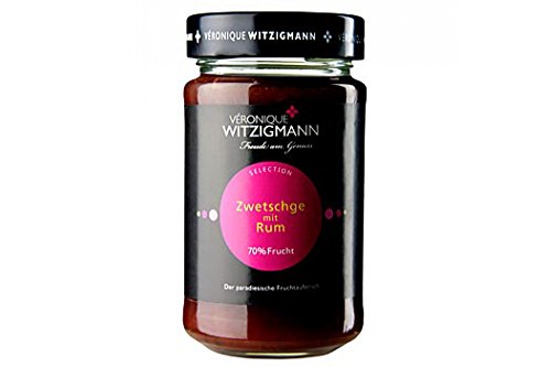 Zwetschge mit Rum - Fruchtaufstrich, 225g von Veronique Witzigmann