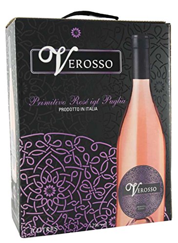 3x VEROSSO PRIMITIVO ROSÉ IGT PUGLIA BAG IN BOX 3L Incl. Goodie von Flensburger Handel von Verosso