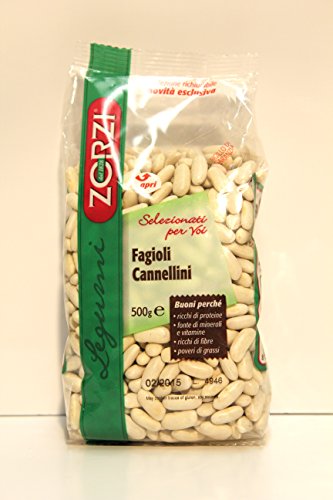 Bohnen, Cannellini, weiß und klein, getrocknet, 500g Bohnen, Cannellini, weiß und klein, getrocknet, 500g von Verpackt von: Suba Alimentare SRL