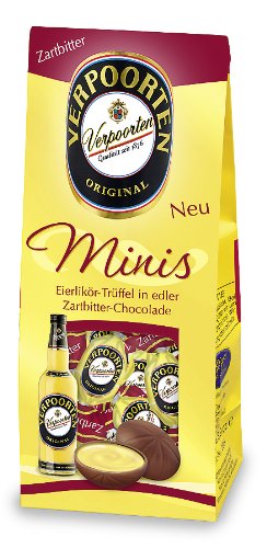 RCP Verpoorten Minis, Eierlikör-Trüffel, Zartbitter-Schokolade, Flüssige Füllung, Alkoholhaltig, Tolles Geschenk, 3 x 110 g RCP Verpoorten Minis, Eierlikör-Trüffel, Zartbitter-Schokolade, Flüssige Füllung, Alkoholhaltig, Tolles Geschenk, 3 x 110 g von Verpoorten-Pralinés