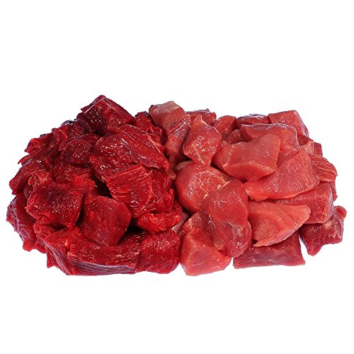 MeinMetzger Gulasch gemischt, Rind & Schwein, extra mager 5.000 g von MeinMetzger Gutes bewusst genießen