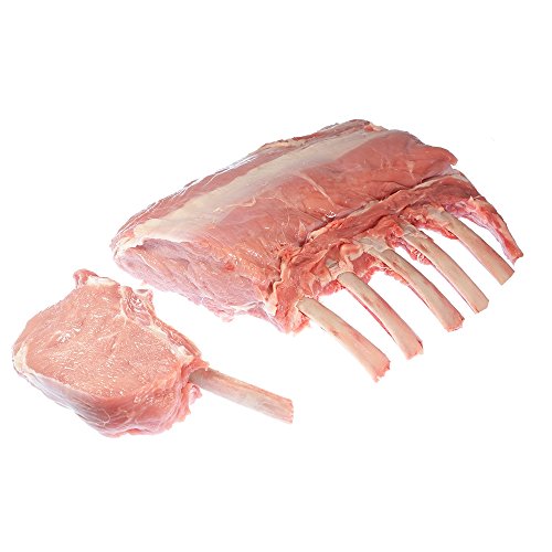 MeinMetzger Kalbskrone (french-rack, Carre, Kalbsrücken mit Stielknochen) 1000g von MeinMetzger Gutes bewusst genießen