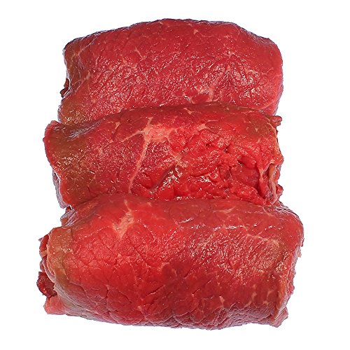 MeinMetzger Rinderrouladen vom Simmentaler Rind, fertig gefüllt mit Dörrfleisch, Zwiebeln, Gurke, Senf und Gewürzen. 5 Stück = 1.250 g von MeinMetzger Gutes bewusst genießen