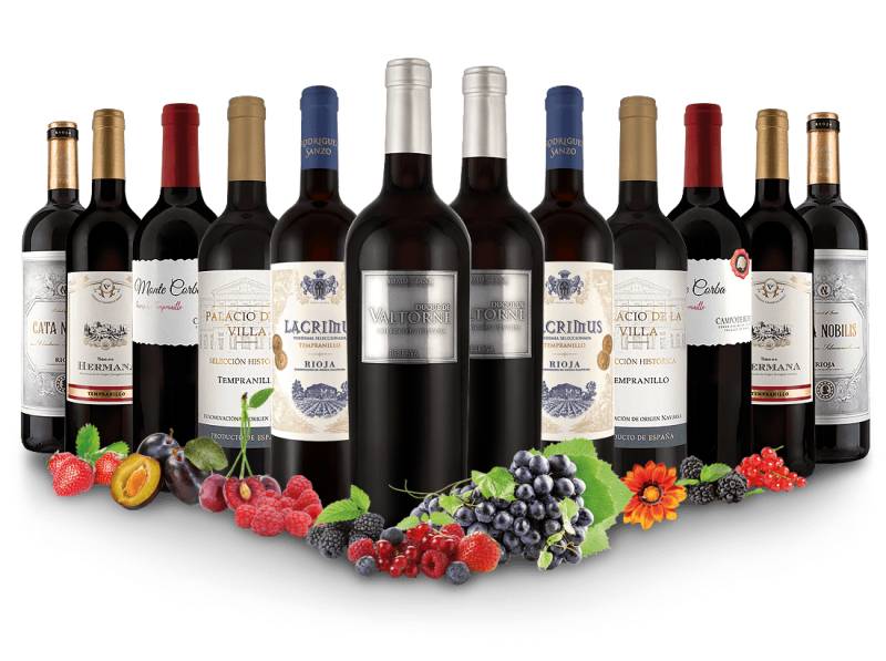 Entdeckerpaket Best of Spanien Rotwein von Verschiedene